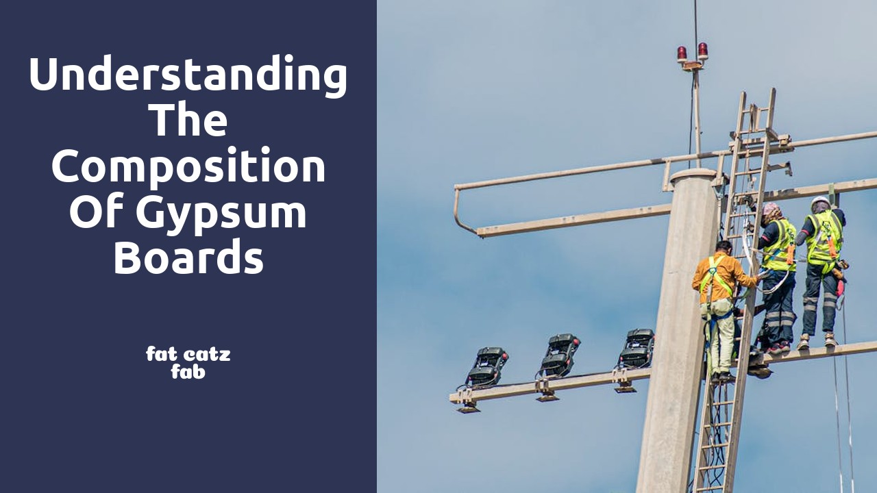 Understanding the Composition of Gypsum Boards